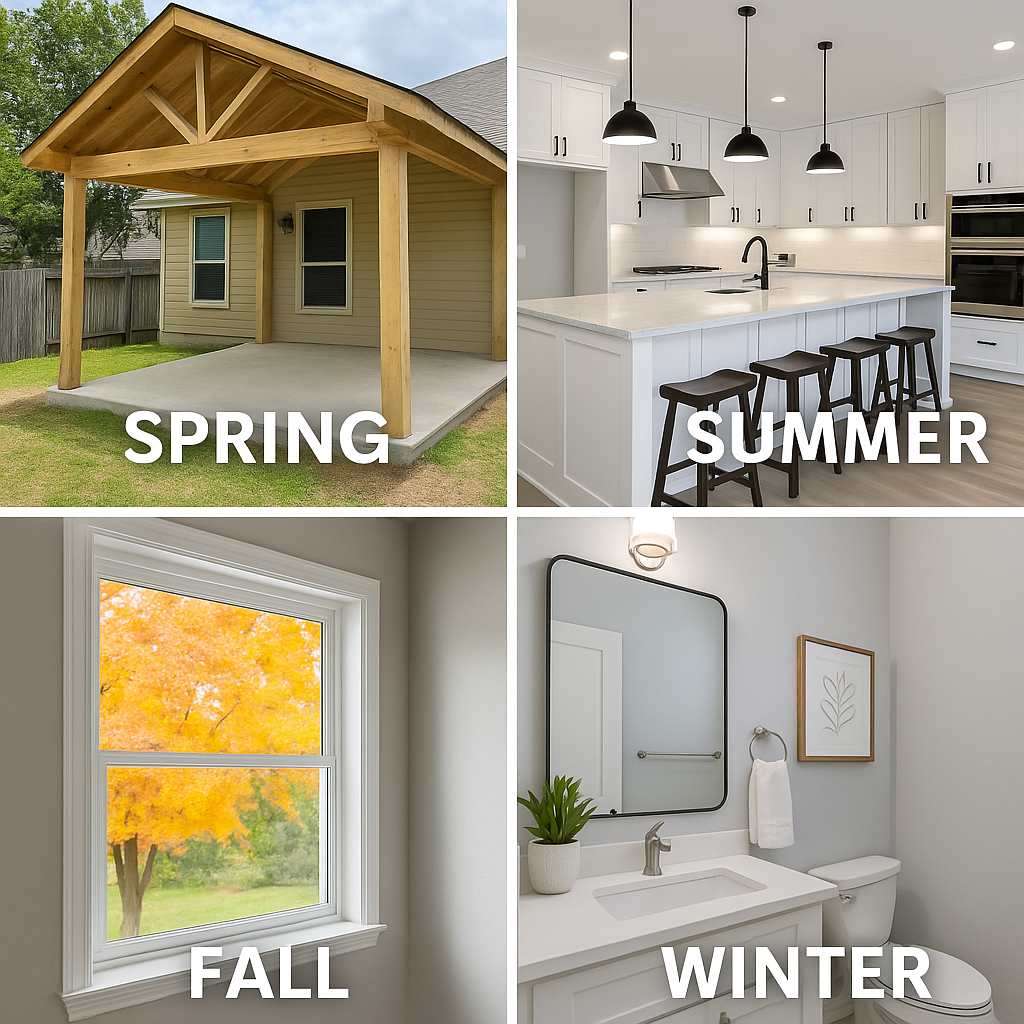 Seasonal Remodeling Strategies: How to Plan Your Cedar Park Renovation by Season