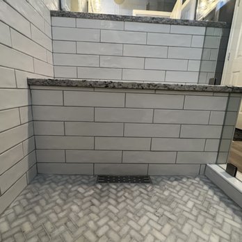 Bathroom floor